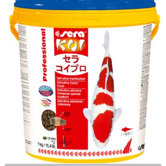 Thức ăn tăng màu cao cấp cho cá koi sera Đức 7kg