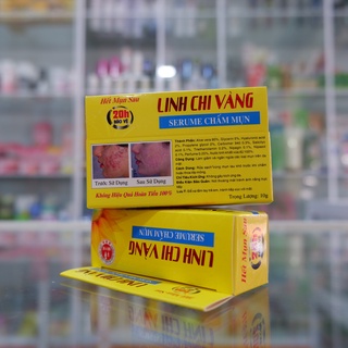 Serum chấm mụn linh chi vàng