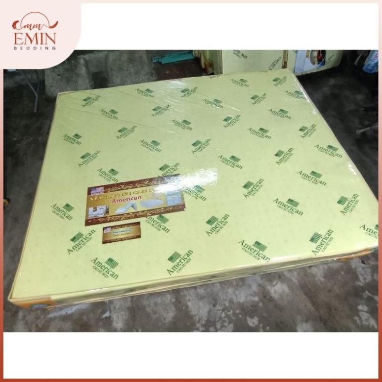 Nệm cao su American đủ kích thước 1m, 1m2, 1m4, 1m6, 1m8,,, Độ cao 10cm, 15cm, 20cm- EMIN Bedding chăn ga gối