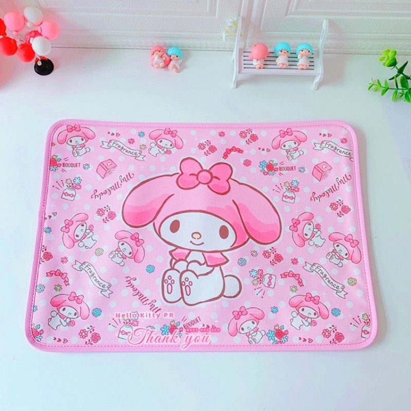 Tấm lót bàn ăn, lót chuột trang trí Hello Kitty - Doremon Doraemon