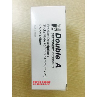 Giấy note 3x2 Double A