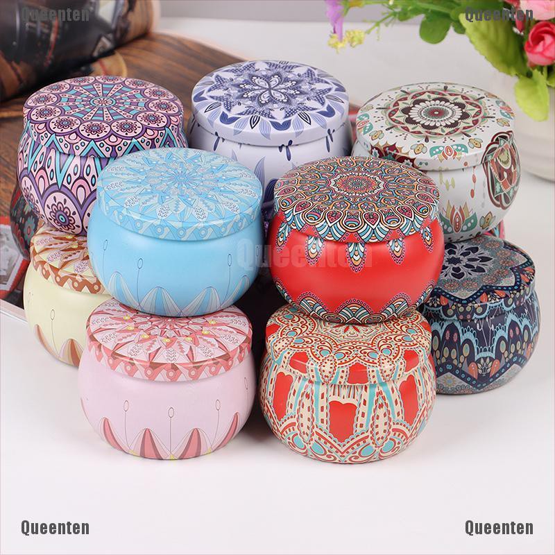 [Hàng mới về] Hộp đựng nến bằng thiếc xinh xắn