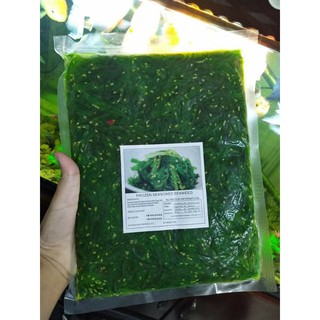 1Kg Salad Rong Biển Tươi Trộn Mè Nhật Bản NISSI ăn vặt sashimi