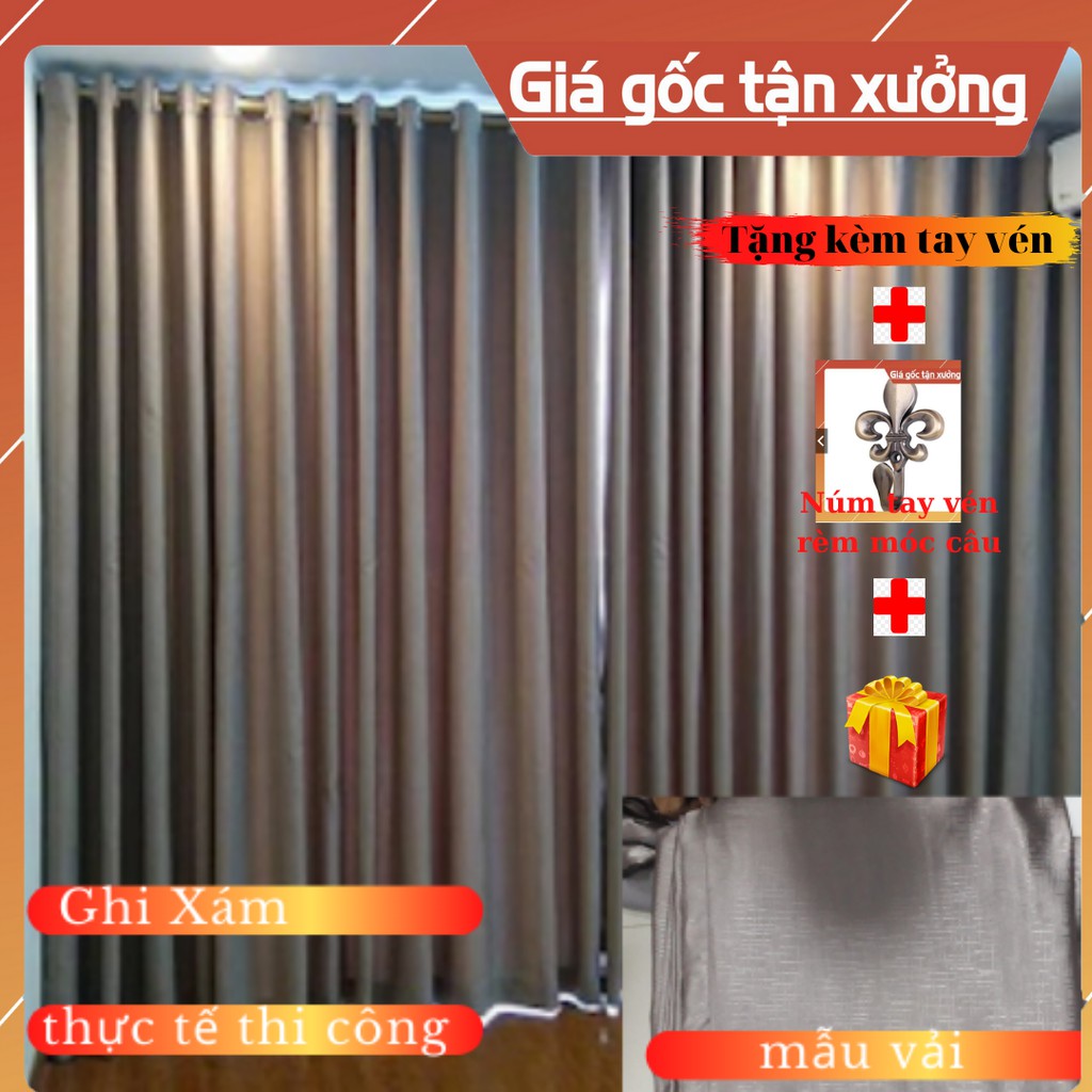 [Sale Đồng Giá] Rèm Cửa Sổ Đẹp Cản Nắng 97% , nhiều mầu