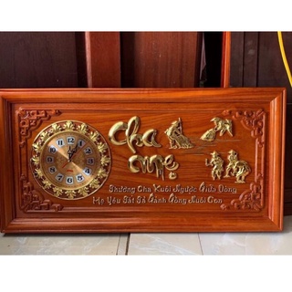 Tranh đồng hồ cha mẹ
