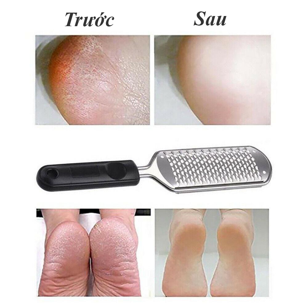 Cây chà gót, chà gót chân inox cao cấp dụng cụ nail Jeliva Chính Hãng