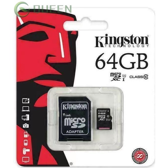 KINGSTON Thẻ Nhớ Micro SD TF Class10 64GB / 128GB / 256GB / 512GB Tốc Độ Cao