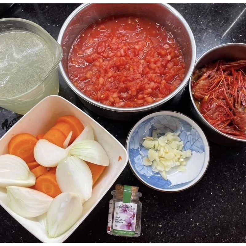 Nhụy Hoa Nghệ Tây Saffron Organic Hy Lạp nhãn hiệu Krokos Kozanis lọ thủy tinh tem xanh 1g