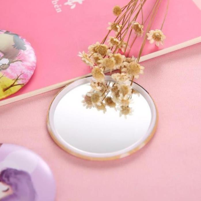 Gương nữ cầm tay mini Hàn Quốc siêu hot G09- Shop giao hàng ngẫu nhiên.