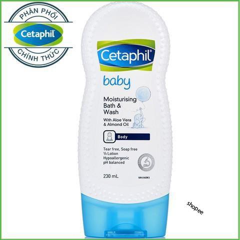 Sữa Tắm Trẻ Em | Sữa Tắm Dưỡng Ẩm Cho Bé Cetaphil SX Tại Đức