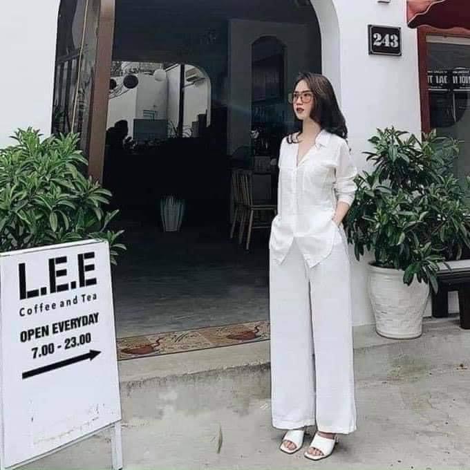 Quần đũi ống rộng tôn dáng - Hàng có sẵn - Xưởng may Lộc Vân - V30