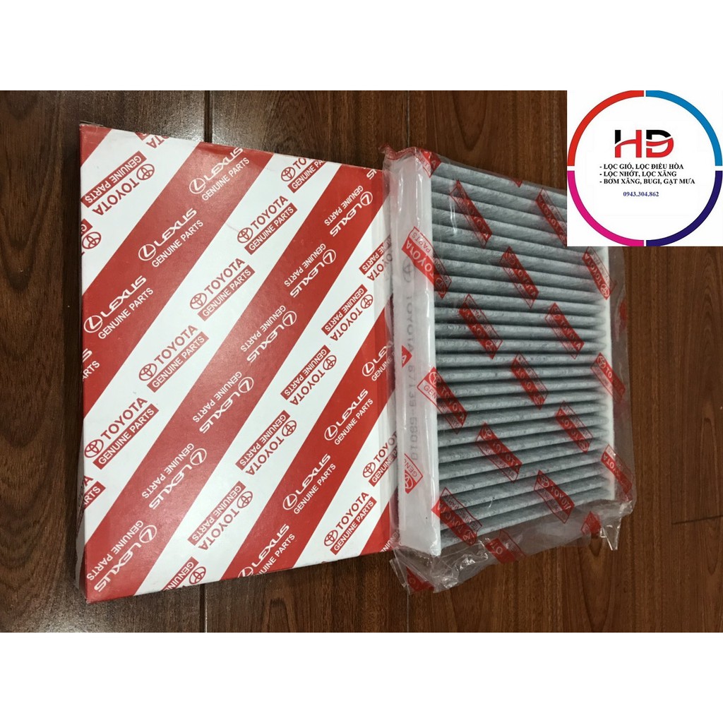 Lọc gió điều hòa than hoạt tính Toyota Hilux, Innova, Fortuner 2016-2020 87139-58010