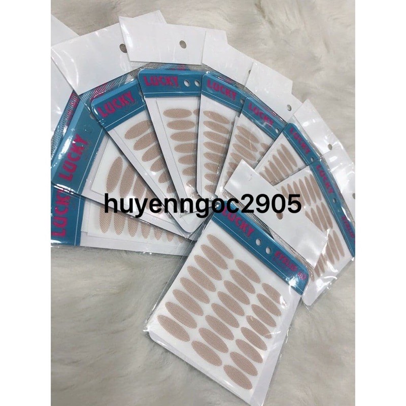 Dán kích mí Lucky đủ size lớn, nhỏ siêu tiện lợi