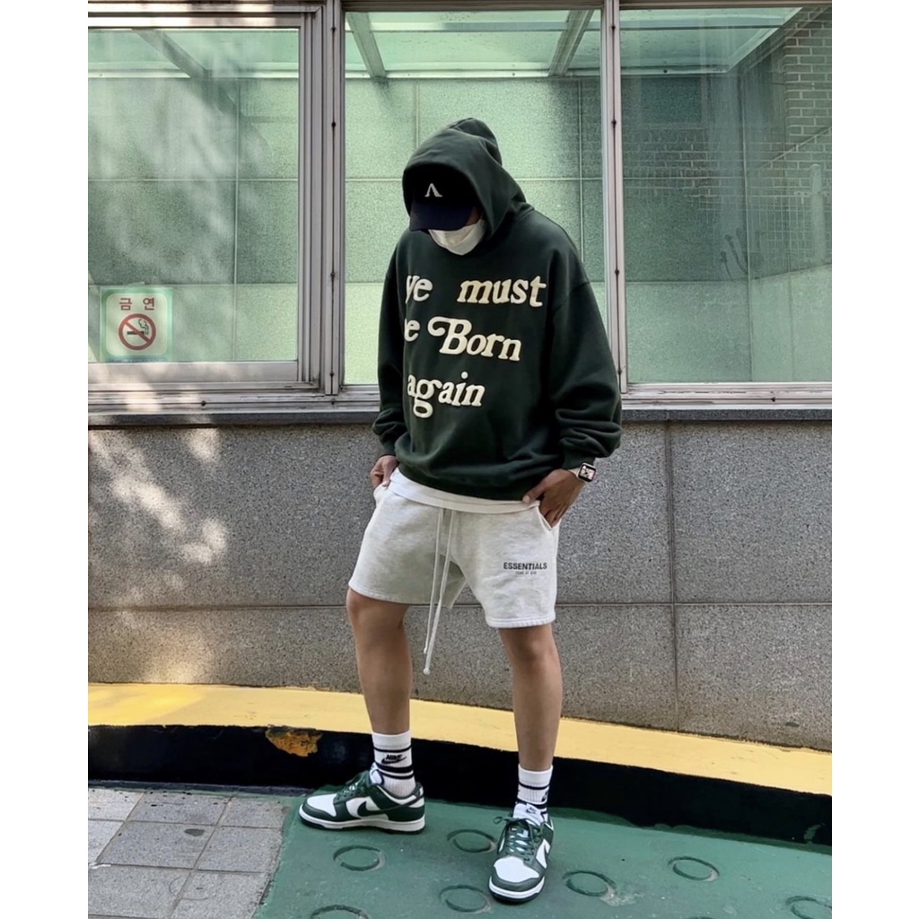 ⚡️ - Áo Hoodie Cactus Plant Flea Market Born Again Oversized Hooded, Áo hoodie CPFM x Yz