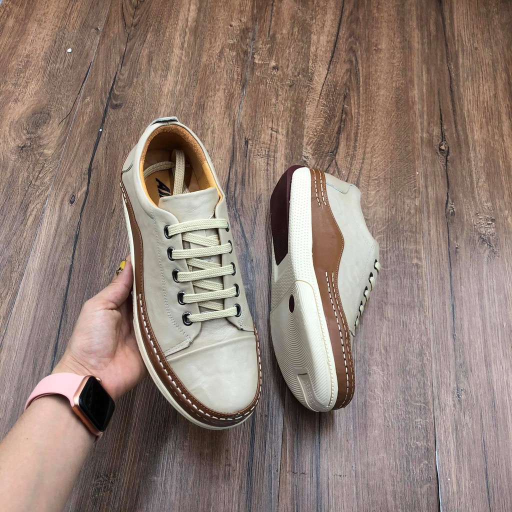 Giầy thể thao nam da thật asia kiểu dáng 2020