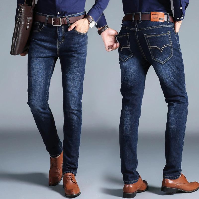 Quần Jeans nam 2018 ống suông phong cách doanh nhân - MC8 - Siêu HOT