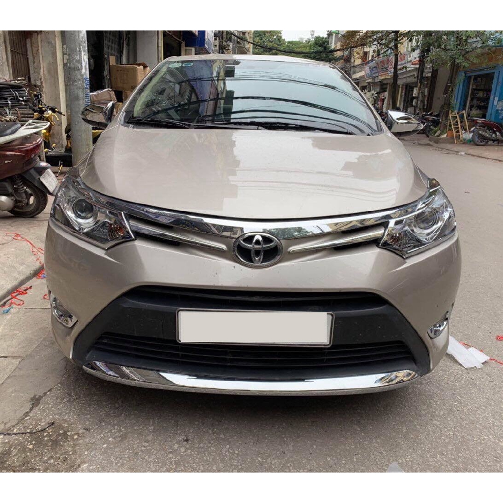 Ốp mí cản trước Vios 2014, 2015, 2016, 2017