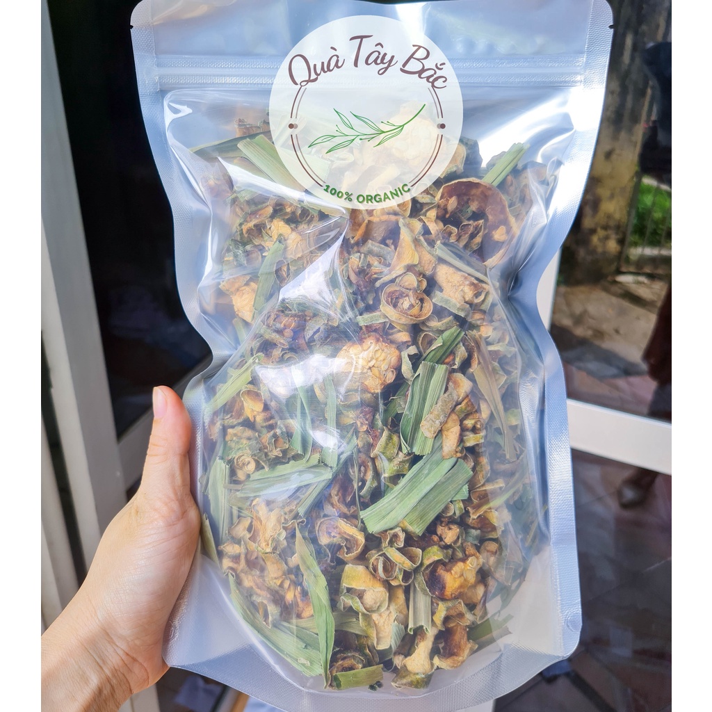 Trà Bí Đao Lá Dứa phơi khô tự nhiên - Giảm cân Thanh lọc cơ thể