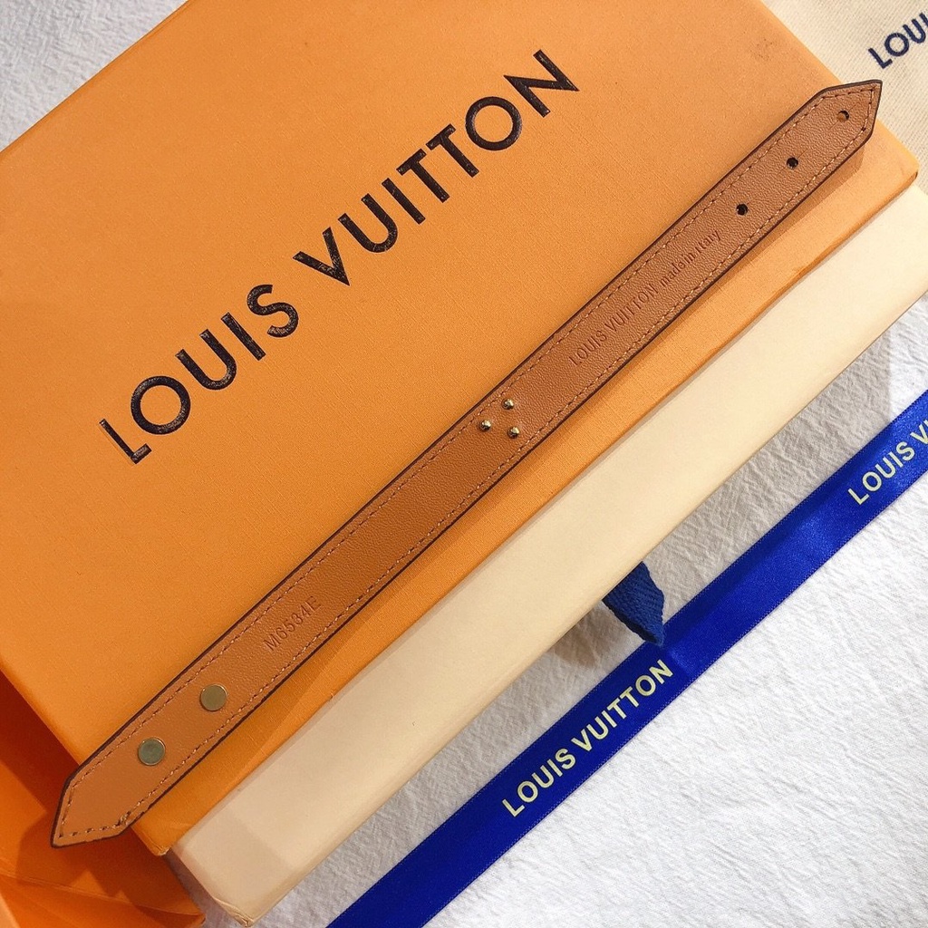 LOUIS VUITTON Vòng Tay Lv Chất Liệu Thép Titan