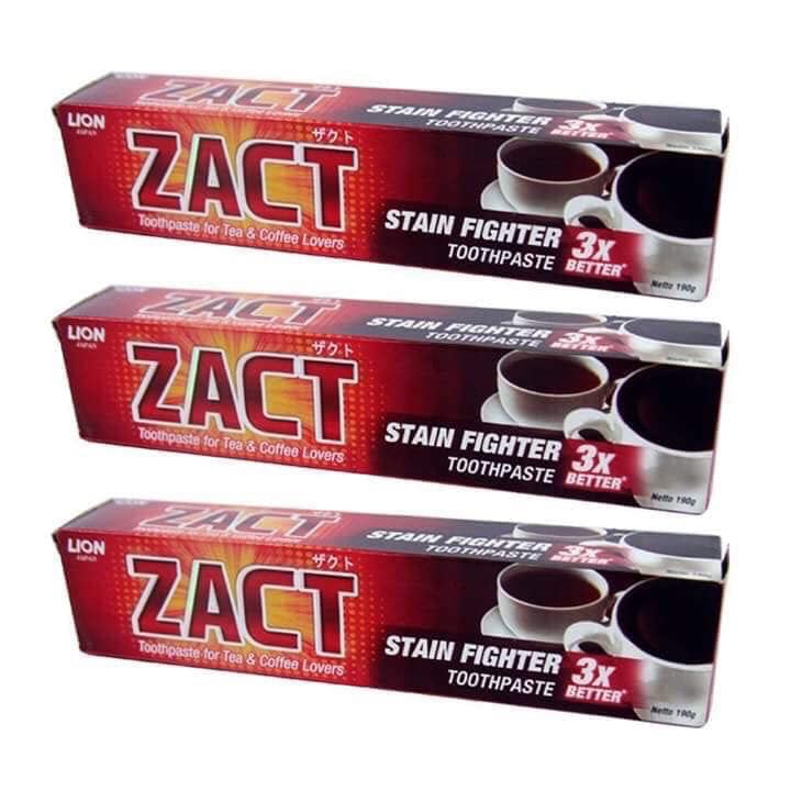 KEM ĐÁNH RĂNG ZACT LION STAIN FIGHTER 190G CHÍNH HÃNG - 4426