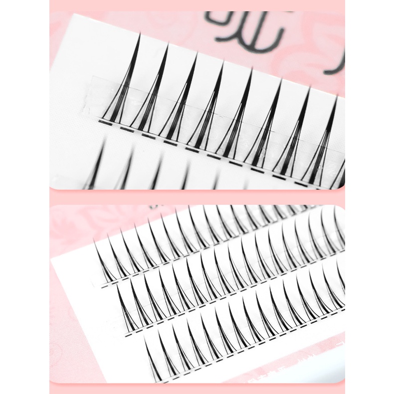 [JUNG] Hộp lông mi giả tự nhiên dáng chữ A (H)