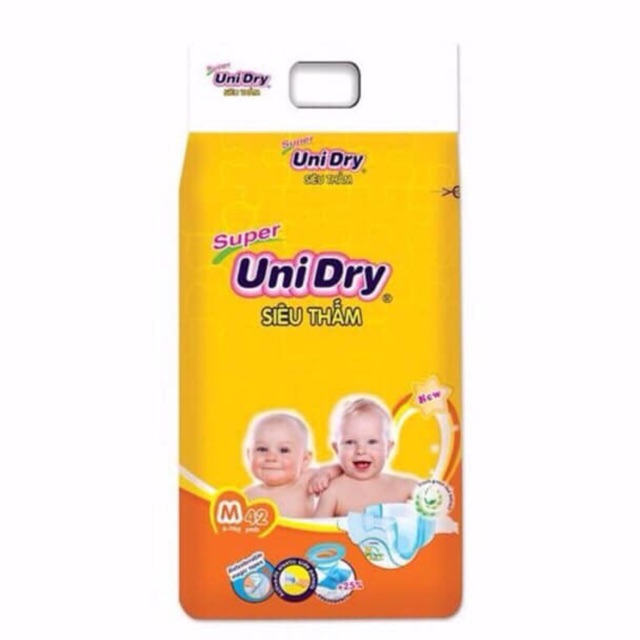 ( Tặng quạt điện thoại)Combo 4 tã dán Unidry S48/M42/L38/XL34