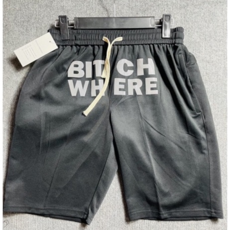Quần Short nam ,quần đùi unisex thời trang ép logo quản quang sắc nét chất liệu poly thể thao co giãn 4 chiều