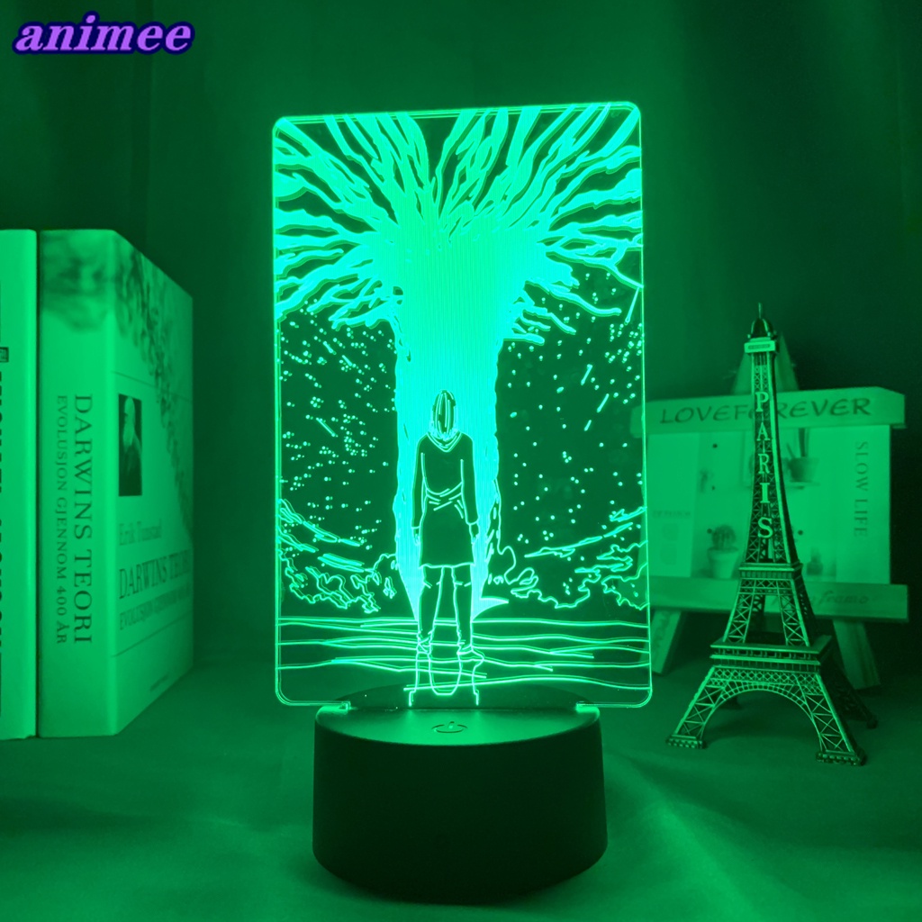Đèn LED 3D Hình Attack On Titan Trang Trí Phòng Ngủ Cho Bé