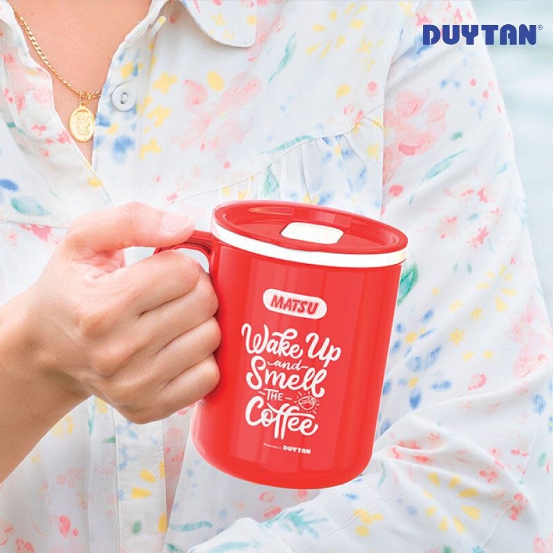 Ca Tròn Matsu Nhựa Duy Tân dung tích 500ml - Kích thước 9,6 x 12,4 x 12,4 cm