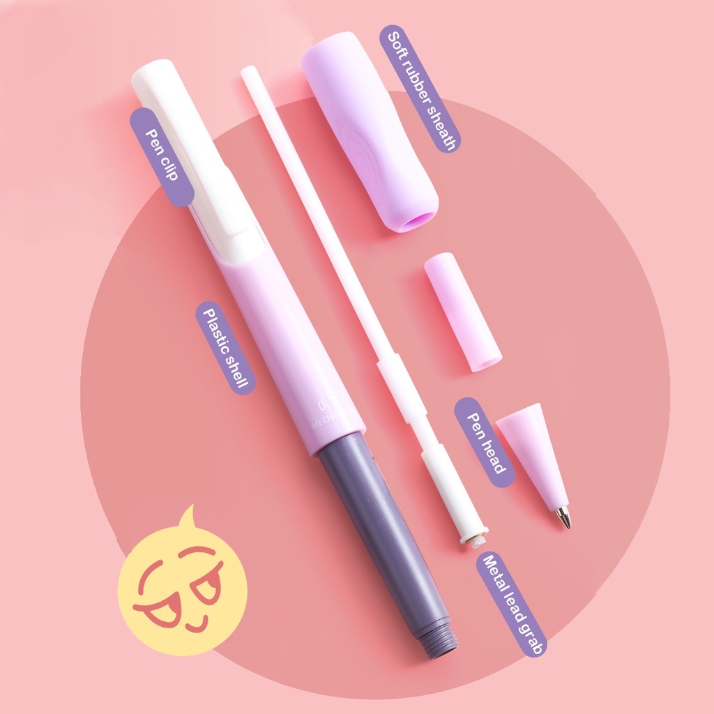 Bút Chì Bấm Điều Chỉnh Tư Thế Ngòi 0.5mm 0.7mm Cho Học Sinh