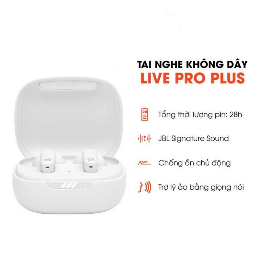 Tai nghe bluetooth Live Pro + TWS đỉnh cao chống ồn cho ĐT táo/Android