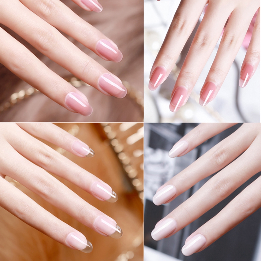 Gel sữa đắp móng tay khô bằng tia UV