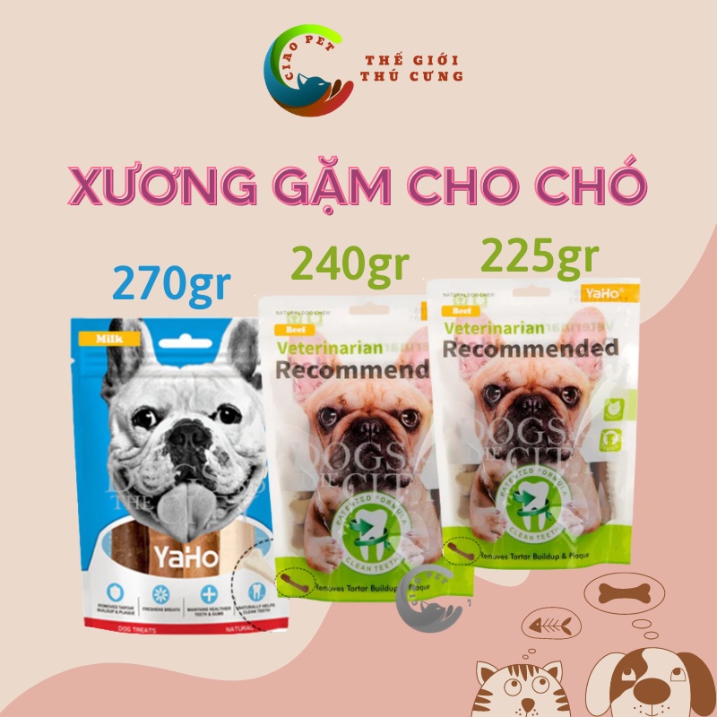 [225g-240g-270g] Xương gặm sạch răng Yaho