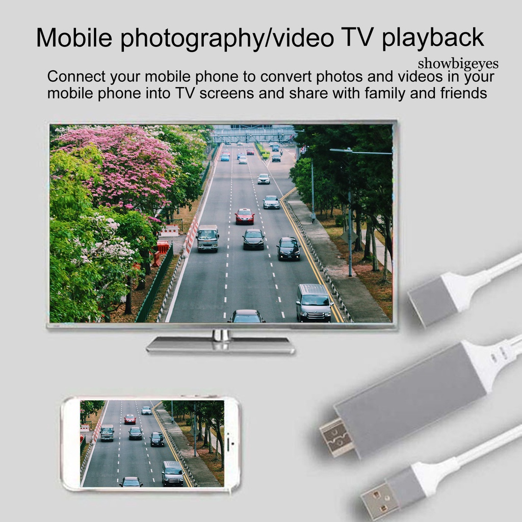 Cáp Chuyển Đổi Ved--1080P Hdmi Sang Hdtv Cho Ios / Android