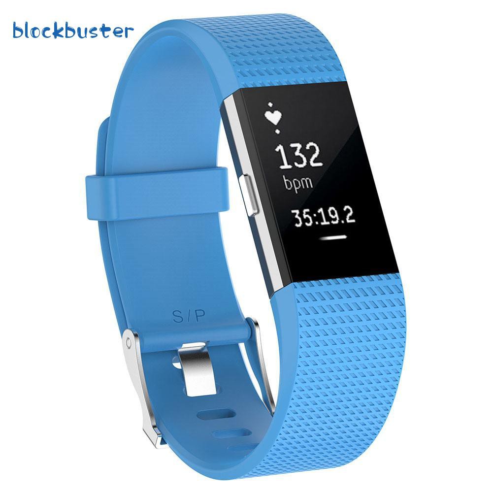 (hàng Bán Chạy) Dây Đồng Hồ Thể Thao Bằng Silicone Mềm Đáng Yêu Cho Fitbit Charge 2