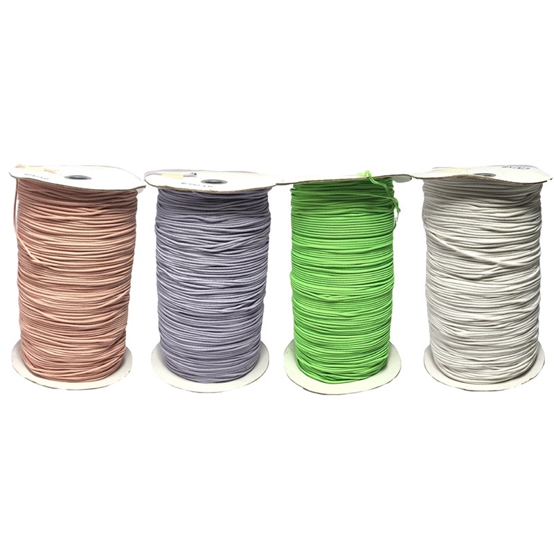 Cuộn 100 mét - Dây Dù 2mm tròn sâp cối có lõi chắc chắc dùng làm vòng tay, túi ví giúp định hình sản phẩm tốt