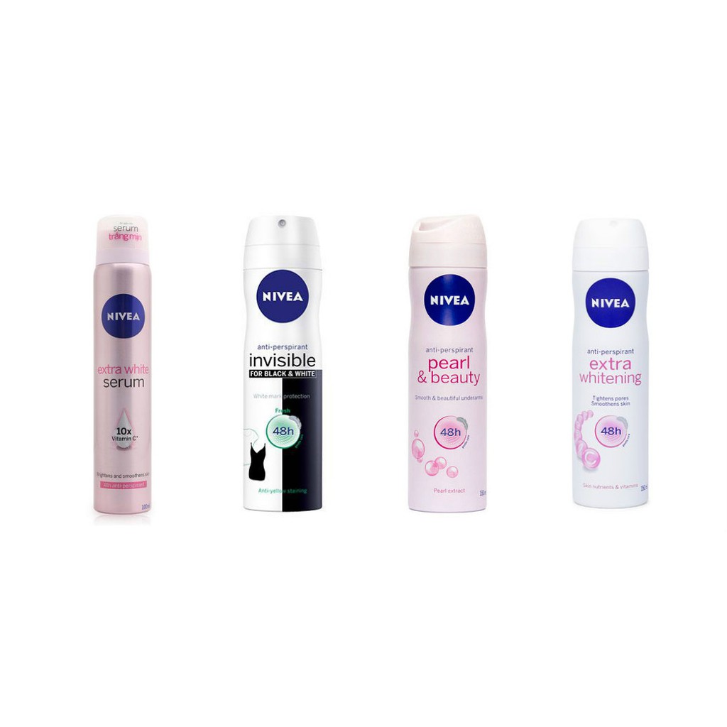 Xịt Ngăn Mùi Nivea 48h