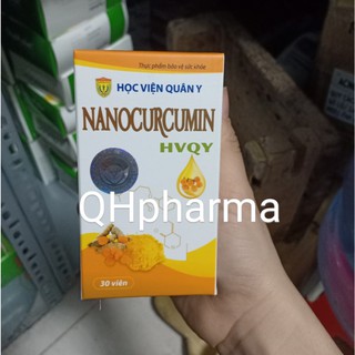 Viên uống nano curcumin lọ 30 viên hỗ trợ giảm viêm loét dạ dày