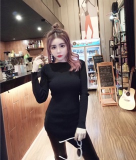 Áo Thun Form Dài Vạt Chéo Cực Cá Tính