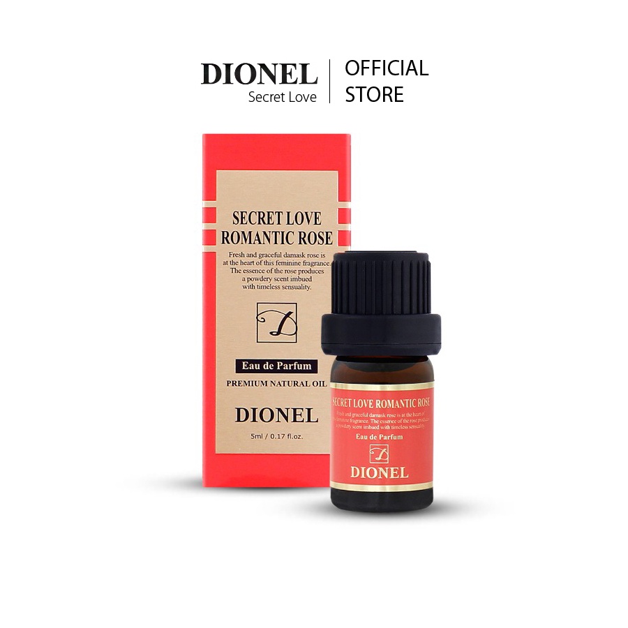 Nước Hoa Vùng Kín Dionel Secret Love Romantic Rose Inner Perfume Hương Hoa Hồng Lãng Mạn 5ml