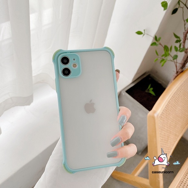 Ốp điện thoại cứng mặt nhám chống rơi vỡ bảo vệ cho iPhone 11 6 6s 7 8 Plus X XR XS MAX 11pro Max SE 2020 | BigBuy360 - bigbuy360.vn