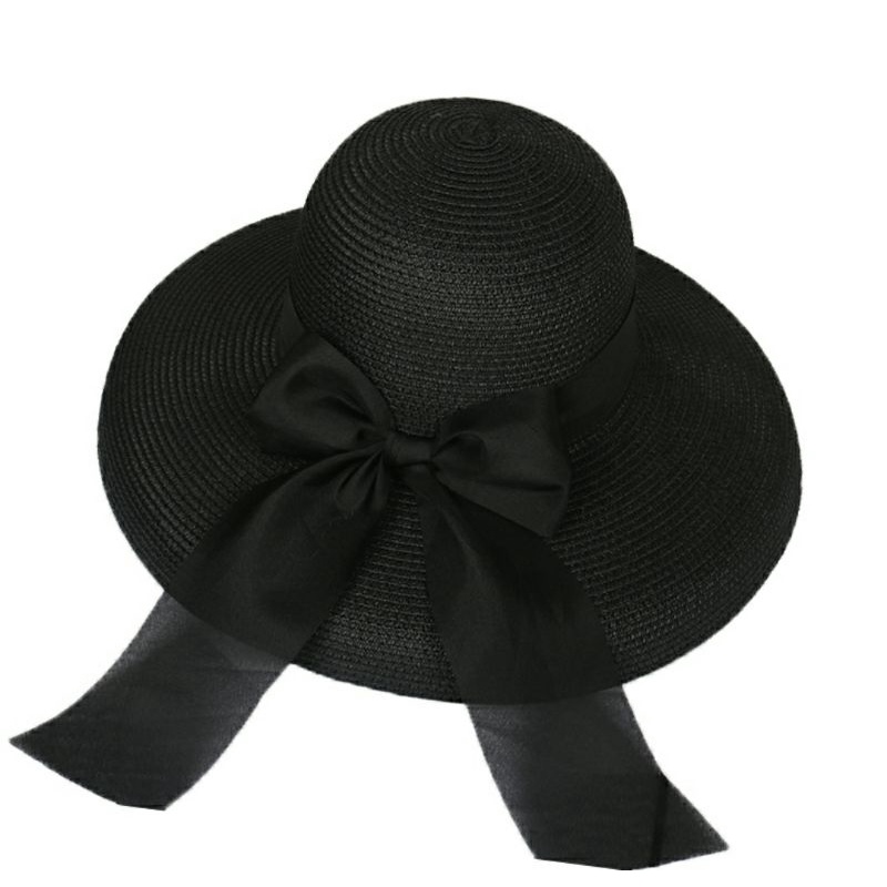 Nón mũ cói đi biển rộng vành đẹp thời trang Hàn Quốc