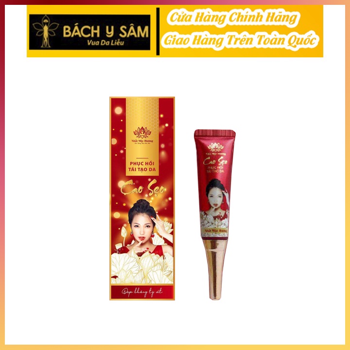 Cao Sẹo Bách Y Sâm PHỤC HỒI TÁI TẠO DA (Tuýp Đỏ 10gr Mới nhất)