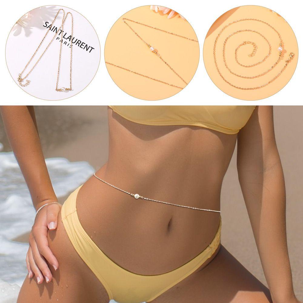 Thắt Lưng Chuỗi Hạt Quyến Rũ Thời Trang Dành Cho Nữ