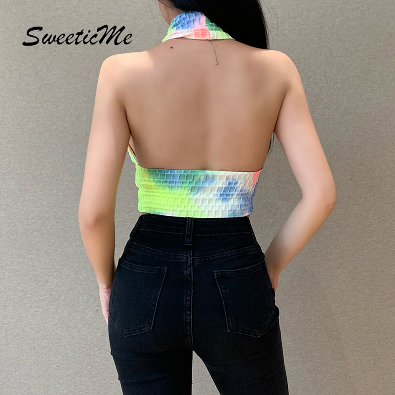 Áo Sát Nách Dáng Ôm Hở Lưng Phong Cách Đường Phố Quyến Rũ Cho Nữ 2021 | BigBuy360 - bigbuy360.vn