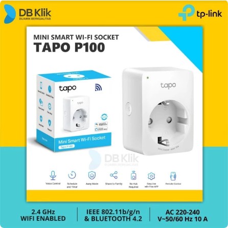Ổ Cắm Kết Nối Wifi Thông Minh Tp-link Tapo P100 Mini - Tp Link Tapo P 100