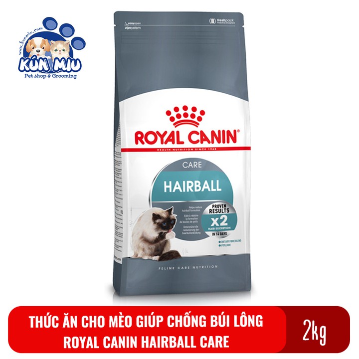Thức ăn cho mèo giúp chống búi lông Royal Canin Intense Hairball túi 2kg
