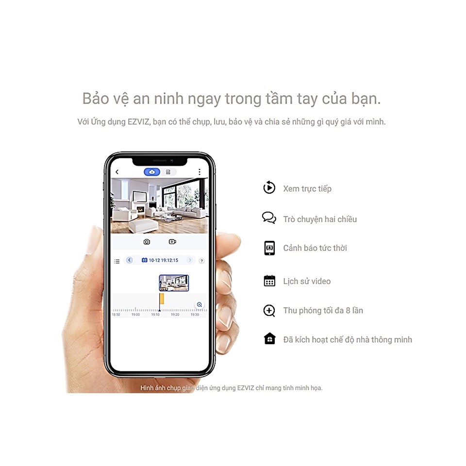 Camera Wifi dòng P/T EZVIZ_C6N 2M và 4M [HÀNG CHÍNH HÃNG]