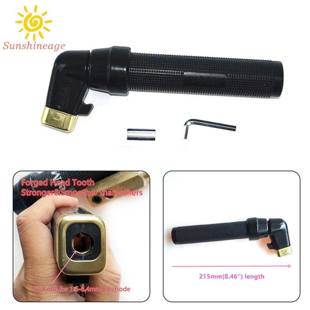 SUNAGE- ~Electrode Holder 1.6-6.4mm 215mm 400A For 12-75sqmm Cables Forged Copper【SUNAGE-HOT Fashion】
