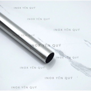 1m ống inox tròn dùng làm rèm cửa thanh treo quần áo